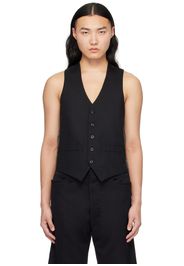 Maison Margiela Black Paneled Vest