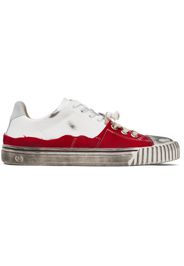 Maison Margiela White & Red New Evolution Sneakers