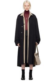 Maison Margiela Black Peached Trench Coat