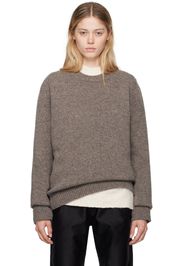 Maison Margiela Gray Shetland Wool Sweater