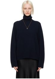 Maison Margiela Navy Gauge 7 Turtleneck