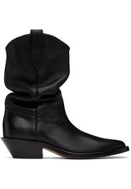 Maison Margiela Black Tabi Western Boots