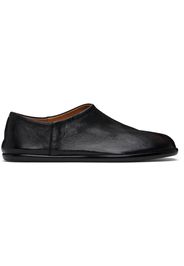 Maison Margiela Black Tabi Babouches Loafers