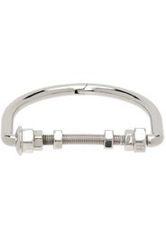 Maison Margiela Silver Bolt & Nut Bracelet