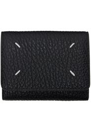 Maison Margiela Black Four Stitches Wallet