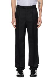 Maison Margiela Black Pleated Trousers