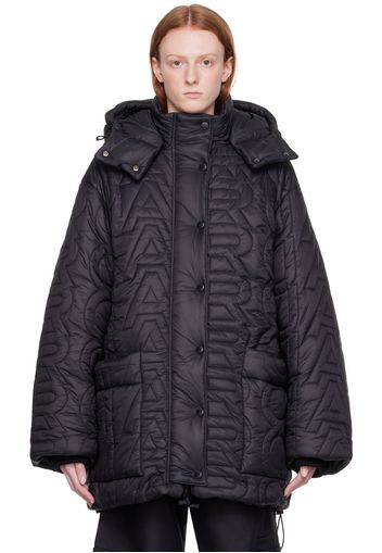 Marc Jacobs Black 'The Monogram' Down Jacket