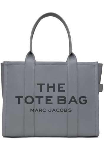 Marc Jacobs Gray 'The Leather Large' Tote