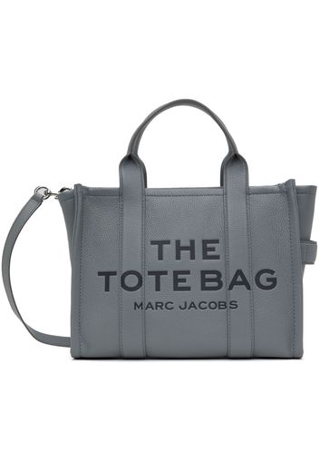 Marc Jacobs Gray 'The Leather Medium Tote Bag' Tote
