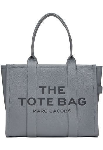 Marc Jacobs Gray 'The Leather Large' Tote