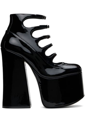 Marc Jacobs Black 'The Patent Leather Kiki' Heels