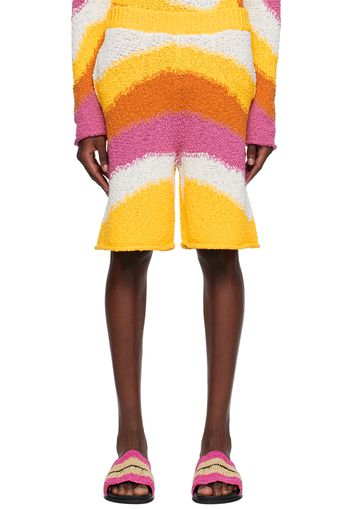 Marni Multicolor Intarsia Shorts