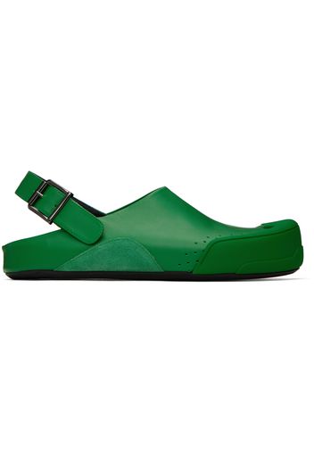 Marni Green Dada Sandals