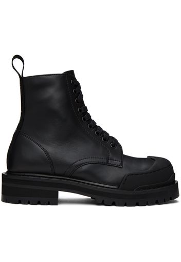 Marni Black Dada Combat Boots