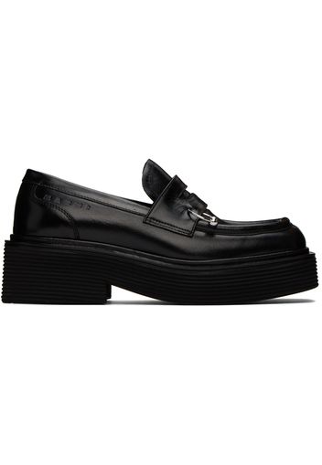 Marni Black Piercing Loafers