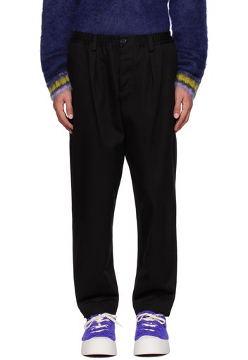 Marni Black Cropped Trousers