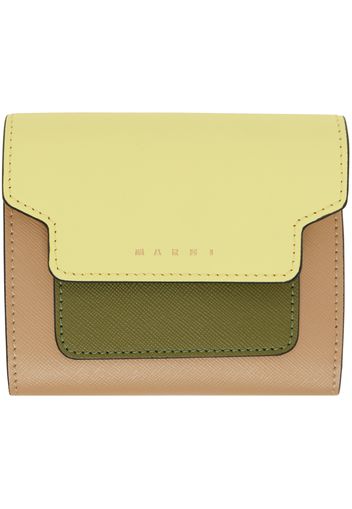 Marni Multicolor Saffiano Leather Wallet