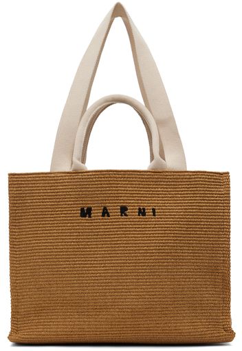 Marni Brown East-West Tote Bag