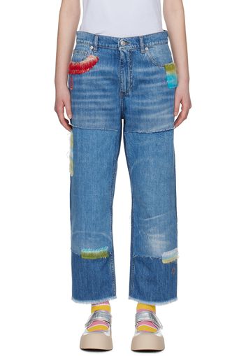 Marni Blue Patch Jeans