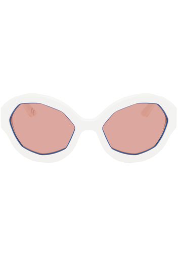 Marni White RETROSUPERFUTURE Edition Cumulus Cloud Sunglasses