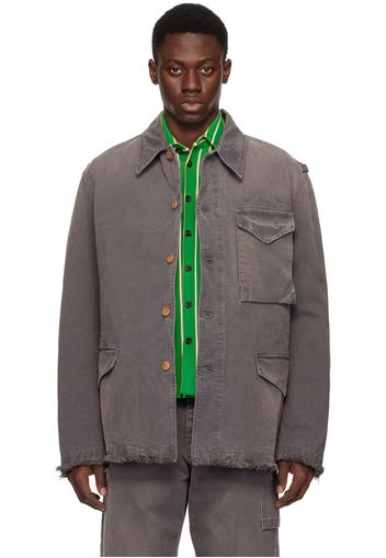 Marni Gray Overdyed Jacket