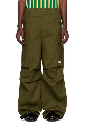 Marni Green Drawstring Cargo Pants