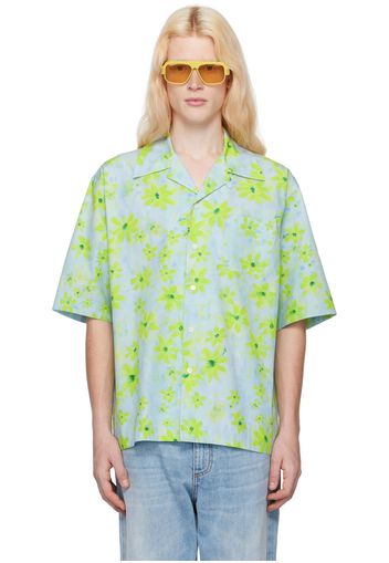 Marni Blue & Green Parade Shirt