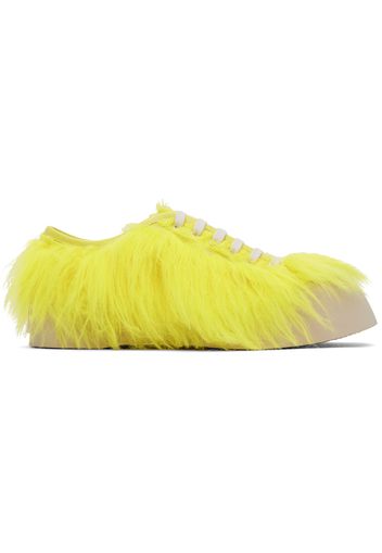 Marni SSENSE Exclusive Yellow Pablo Sneakers