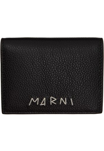 Marni Black Zip-Around Bifold Wallet