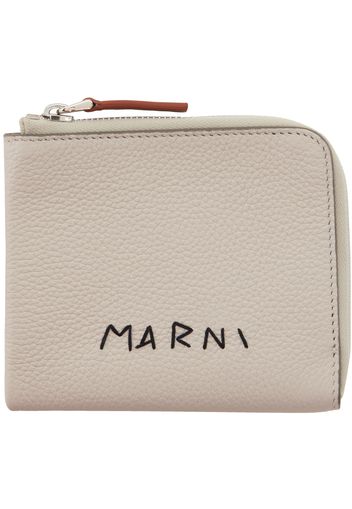 Marni Gray Zip-Around Wallet