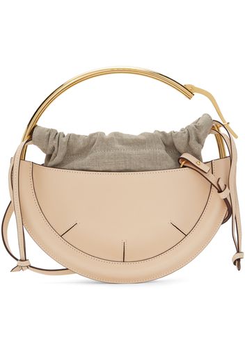 Marni Beige Leather Small Tunnel Bag