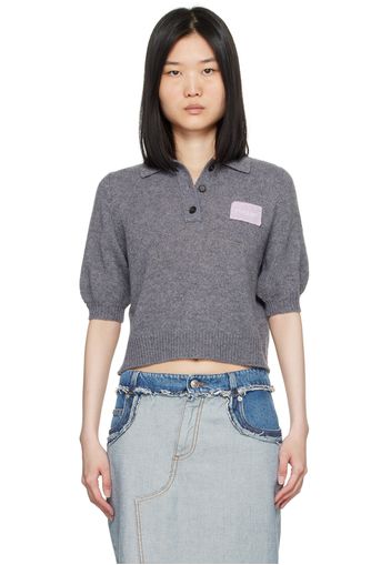 Marni Gray Cashmere Polo