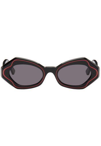 Marni Black RETROSUPERFUTURE Edition Unlahand Sunglasses