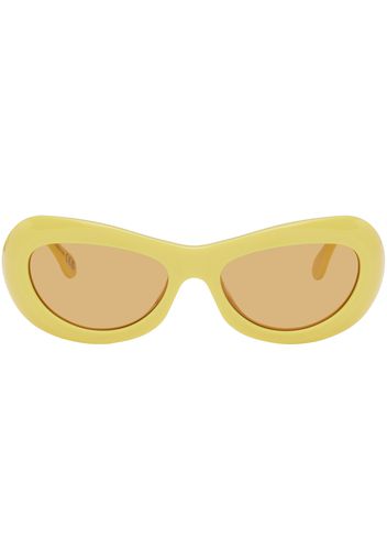 Marni Yellow RETROSUPERFUTURE Edition Field Of Rushes Sunglasses