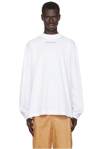 Marni White Back Printed T-shirt