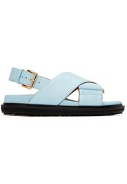 Marni Blue Fussbett Sandals