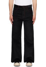 Marni Black Contrast Trousers