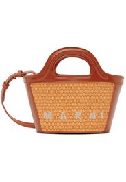 Marni Orange Tropicalia Micro Tote