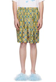 Marni Green Saraband Shorts