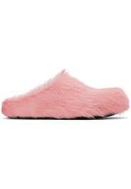 Marni Pink Fussbett Sabot Loafers