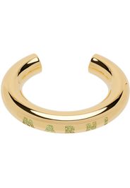 Marni Gold Pavé Logo Bracelet