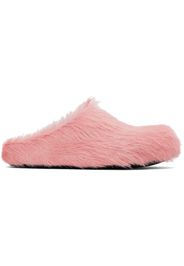 Marni Pink Fussbett Sabot Loafers