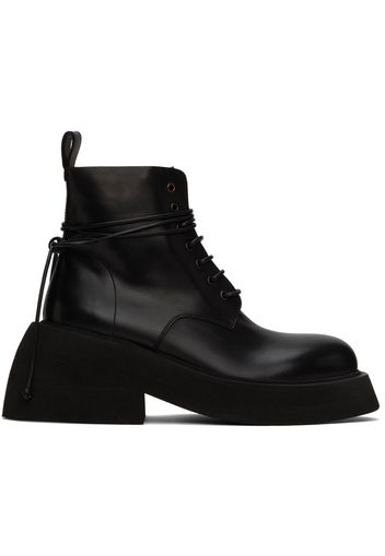 Marsèll Black Microne Ankle Boots