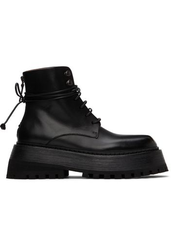 Marsèll Black Quadrarmato Boots