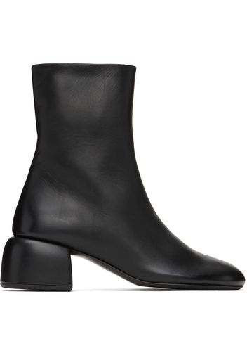 Marsèll Black Zip-Up Boots