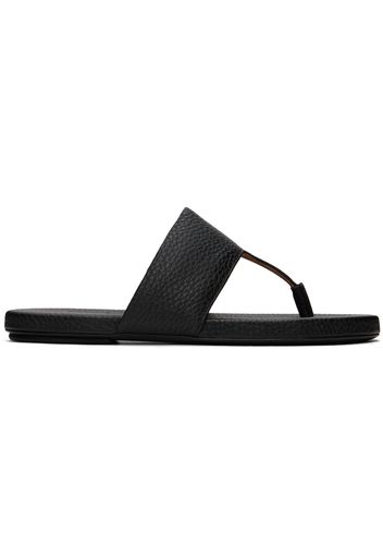 Marsèll Black Spanciata Sandals