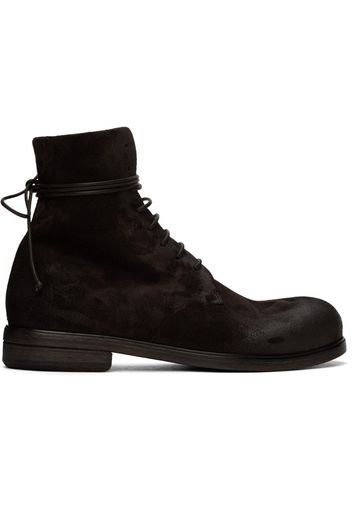 Marsèll Brown Zucca Media Lace-Up Ankle Boots