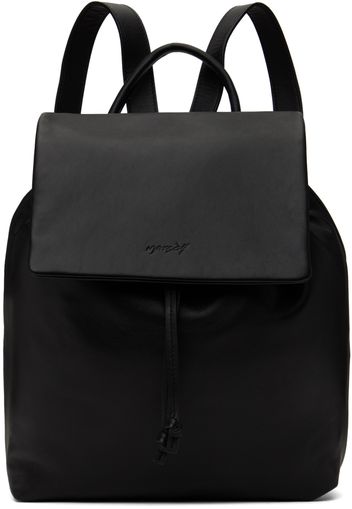 Marsèll Black Pattina Backpack