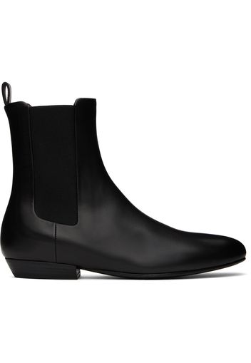 Marsèll Black Miniblocco Beatle Chelsea Boots