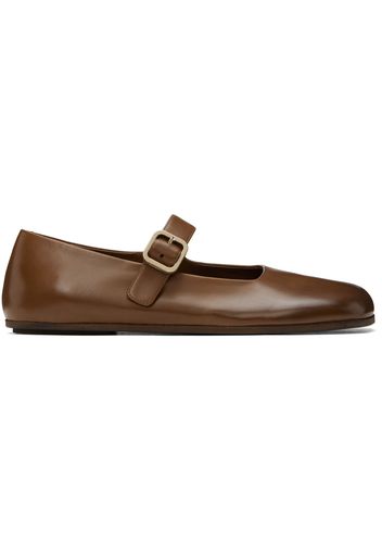 Marsèll Brown Appiedi Ballerina Loafers